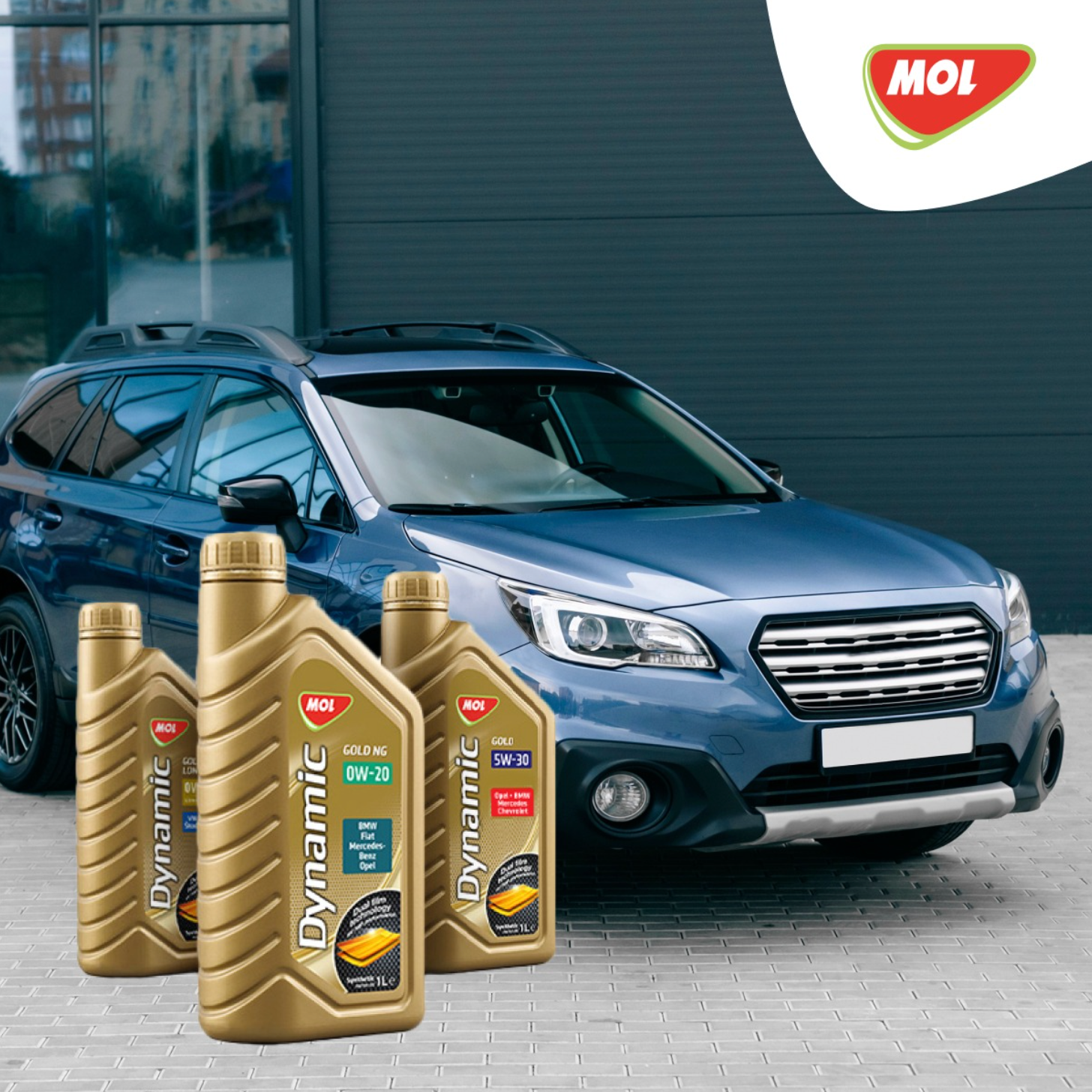 MOL Dynamic premium syntetisk motorolie