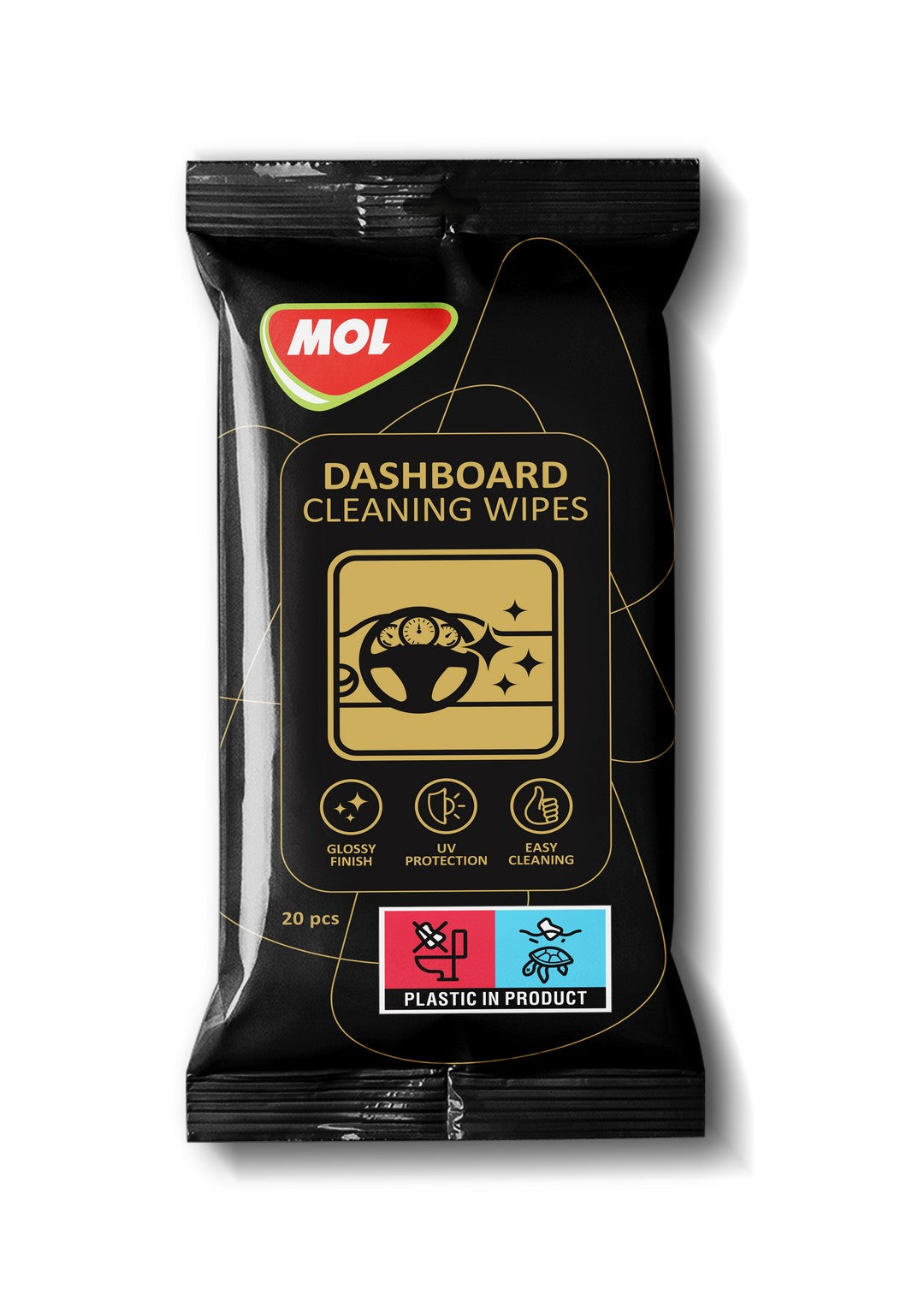 MOL Dashboard Cleaning Wipes