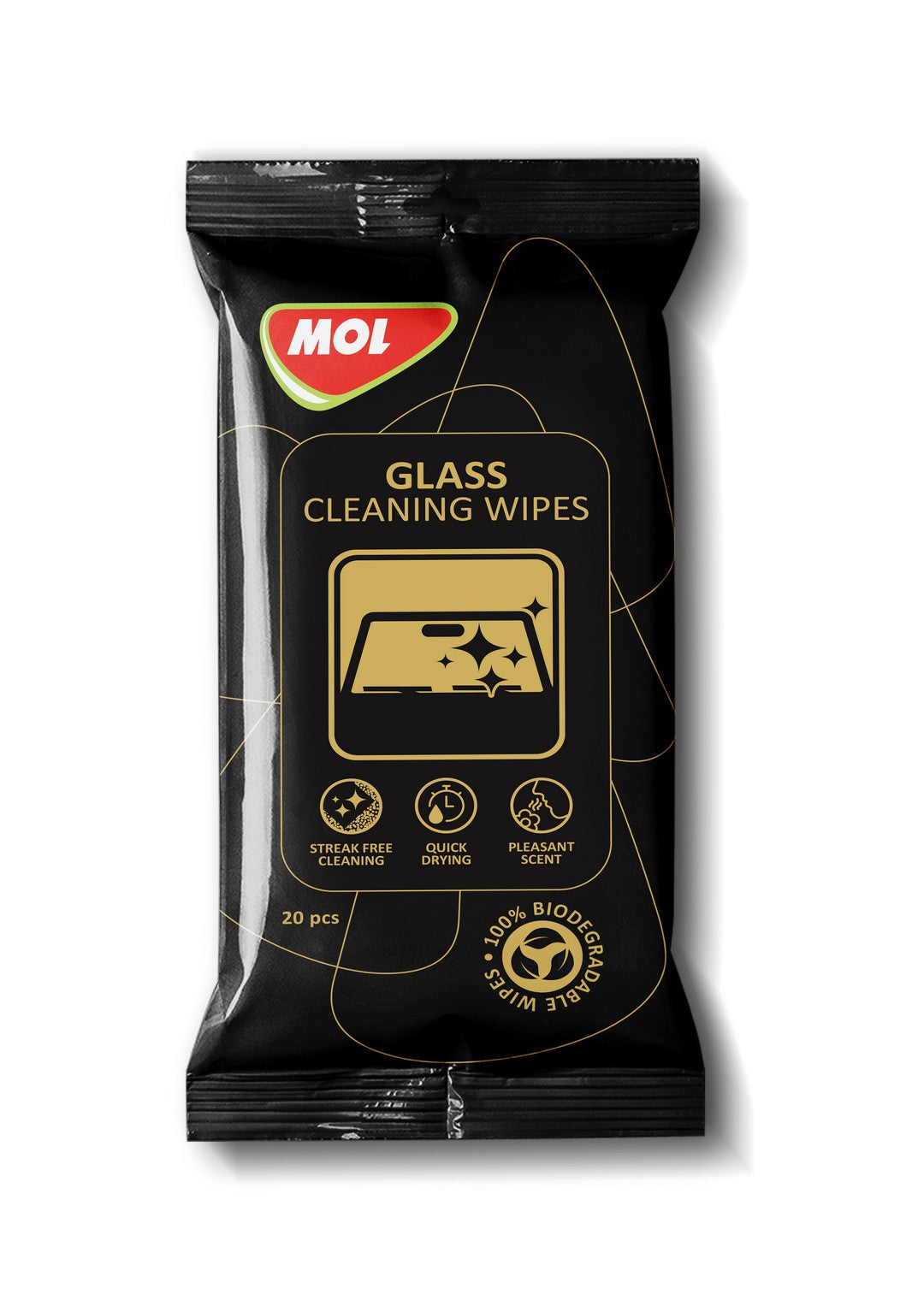 MOL Glass Cleaning Wipes